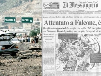 ALMANACCO: 23 Maggio avvenne la strage di Capaci e la morte di Giovanni&nbsp;Falcone